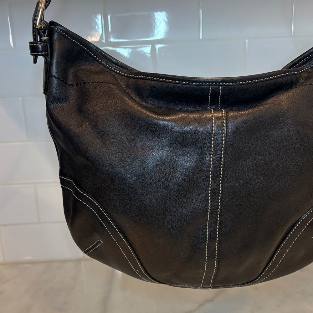 Coach Bag Purse Handbag Leather Soho Y2K Hobo Vintage Shoulder Bag Pocketbook - Picture 6 of 17